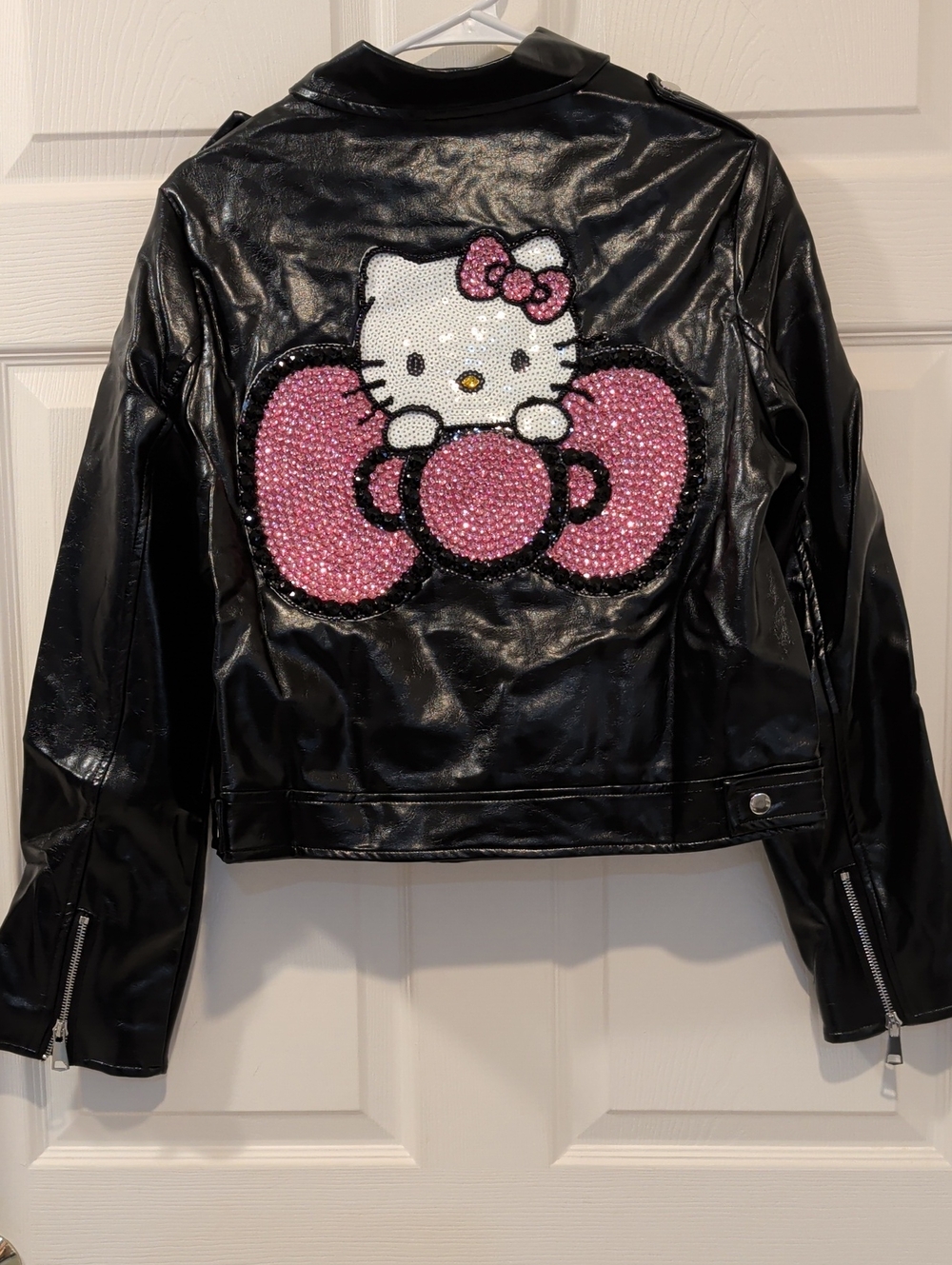 Hello Kitty® Stylish Lather Jacket – Great for Hello Kitty Lovers!!  Teen/Women
